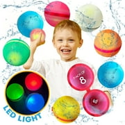 Legacy Kids Reusable and Refillable Water Balloons, Self-Sealing, 16 Count Bath Toys