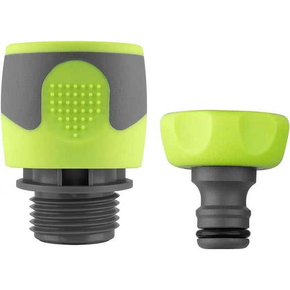 Legacy Manufacturing HFZGAK11 Flexzilla Garden Hose Quick-connect Fittings, 2-piece Coupler & Plug Kit