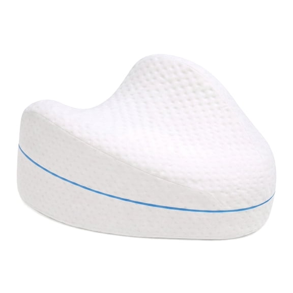 Legacy Leg & Knee Foam Support Pillow for Side Sleepers Soothing Relief for Back, Hips, Knees, Joints, Nerves & Muscles