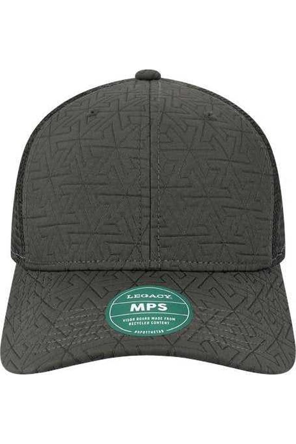 MPS Mid-Pro Snapback Trucker Cap - Black Z - Quilted