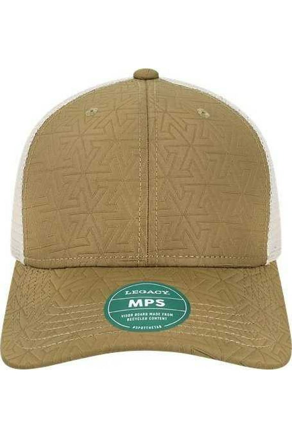 MPS Mid-Pro Snapback Trucker Cap - Brown Z - Quilted