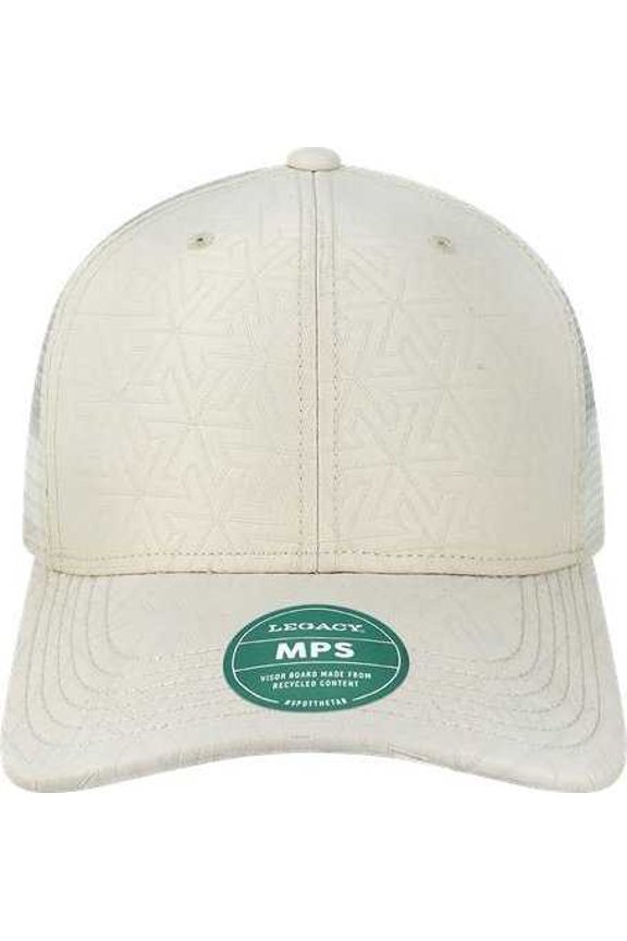 MPS Mid-Pro Snapback Trucker Cap - White Z - Quilted