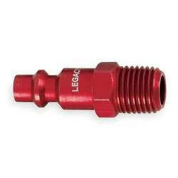 Legacy Manufacture LMA73440D-2PK Plug Type D Red 0.25 in. M NPT - Pack of 2