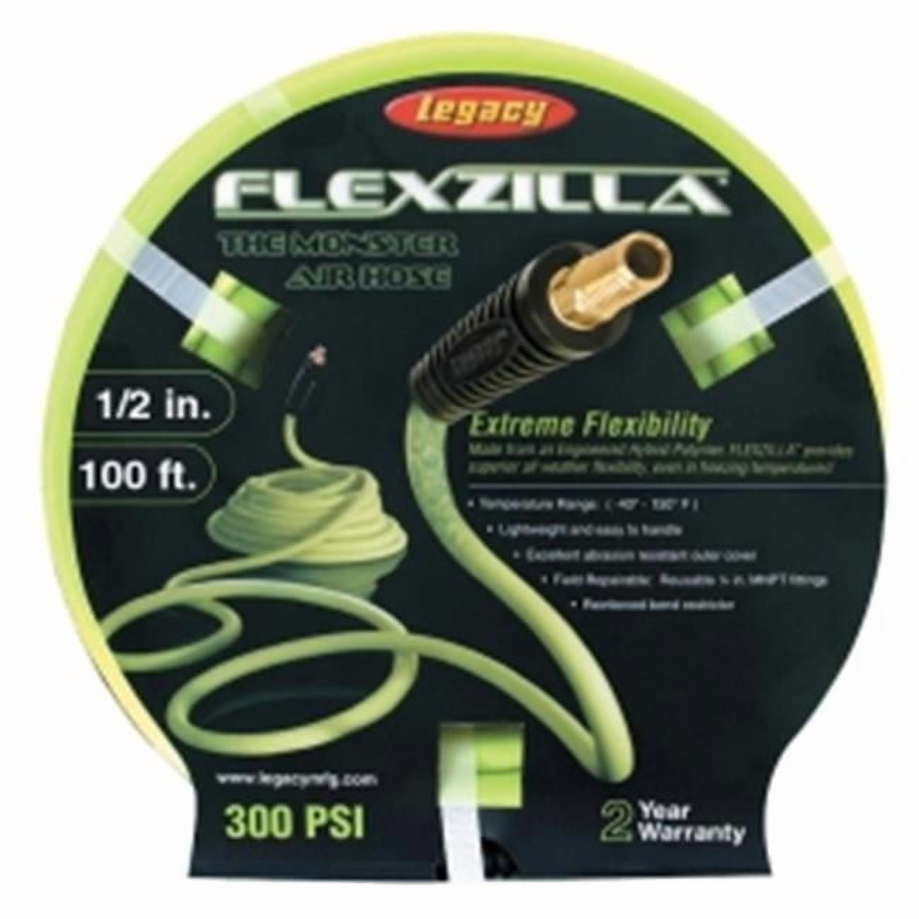 Legacy Manufacturing  Flexzilla .50in. x 100ft. ZillaGreen Air Hose