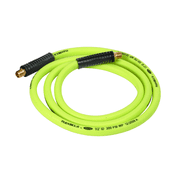 Legacy Manufacturing Flexzilla Whip Hose with Swivel, 1/2" x 8, 3/8" MNPT Swivel x 3/8" MNPT Fittings