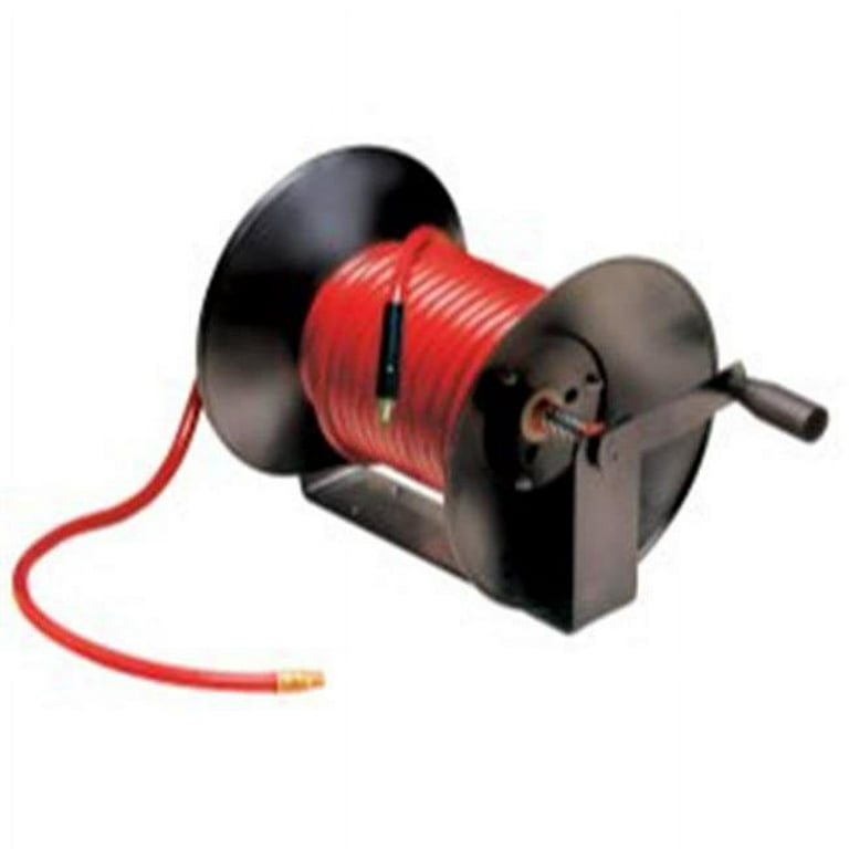 Legacy Manufacturing L8652 Workflorce Series Manual Air Hose Reel with 0.38  in. I.D. x 100 ft. Hose