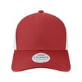 thumbnail image 1 of Legacy  Mid-Pro Snapback Trucker Cap, Cardinal & White - Adjustable Size, 1 of 5