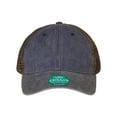 thumbnail image 1 of Legacy  Old Favorite Trucker Cap, Navy & Brown - Adjustable Size, 1 of 3