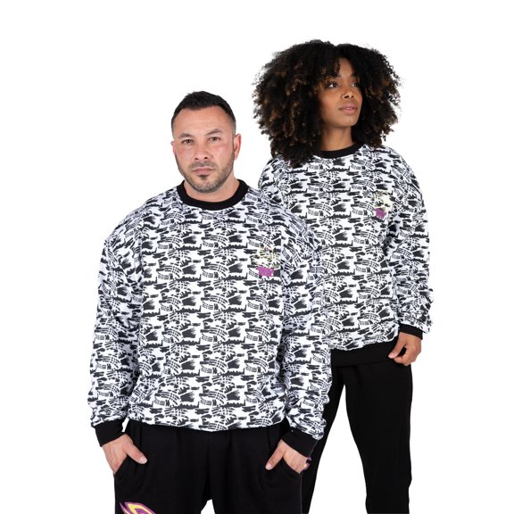 Legacy Oversized Sweatshirt - White/Black