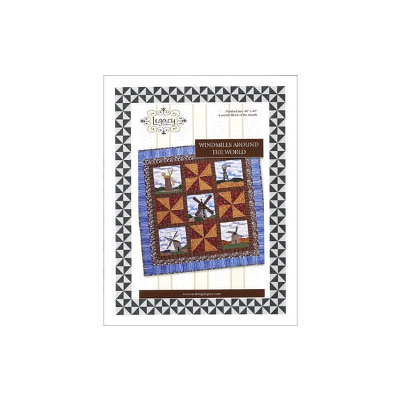 Legacy Patterns Windmills Around The World Ptrn