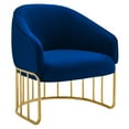 thumbnail image 1 of Legacy Performance Velvet Armchair, 1 of 2
