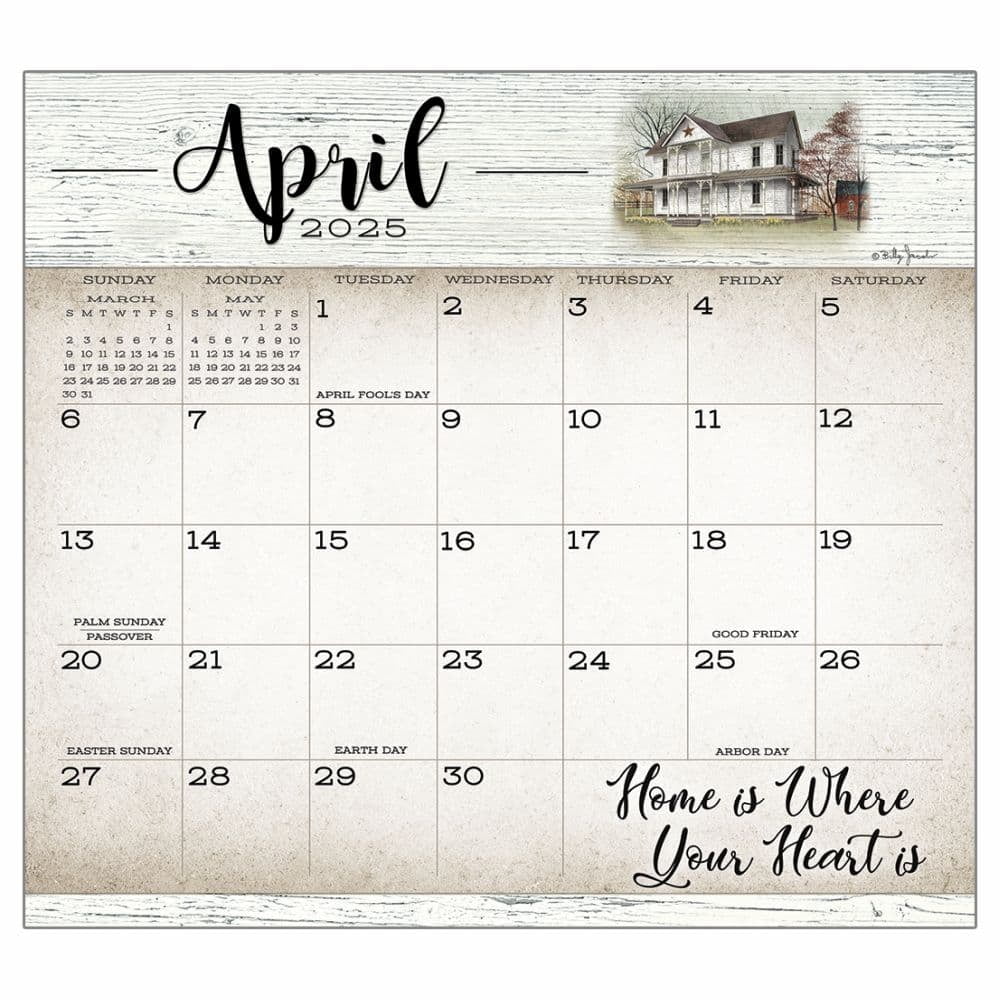 Weekly and Monthly 3 x 5 Calendar Cards for 2025