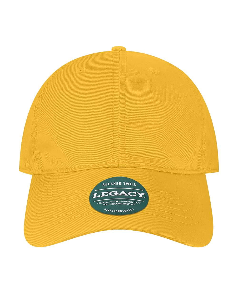 Legacy Relaxed Twill Dad Hat – Adjustable, Low-Profile, Pre-Curved Visor
