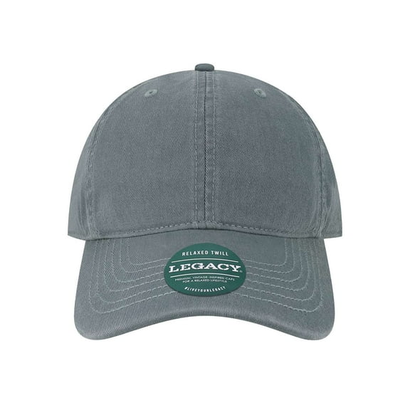Legacy  Relaxed Twill Dad Hat, Slate Blue - Adjustable Size