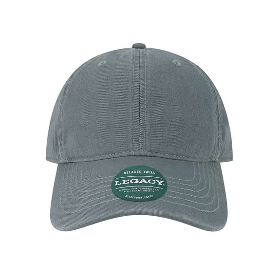 Legacy Relaxed Twill Dad Hat, Slate Blue - Adjustable Size