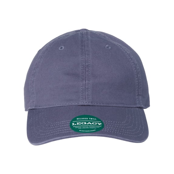 Legacy Relaxed Twill Dad Hat, Slate Blue - Adjustable Size
