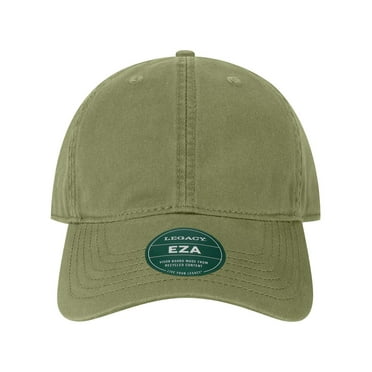 Legacy B93495140 Relaxed Twill Dad Hat, Moss Green - Adjustable Size