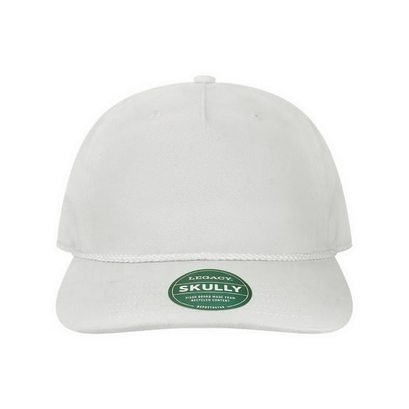 Legacy SKULLY Skully Cap - White