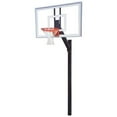 thumbnail image 1 of Legacy Select Steel-Acrylic In Ground Fixed Height Basketball System, Purple, 1 of 1