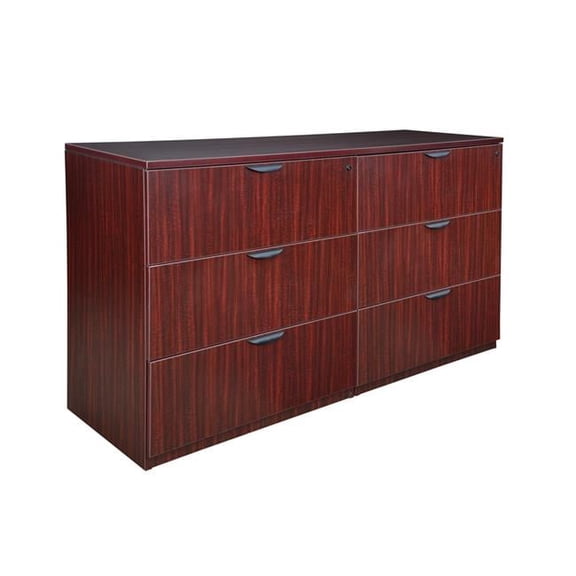 Legacy Stand Up Side to Side Lateral File, Mahogany