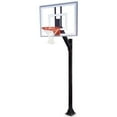 thumbnail image 1 of Legacy Turbo-BP Steel-Glass In Ground Fixed Height Basketball System, Royal Blue, 1 of 1
