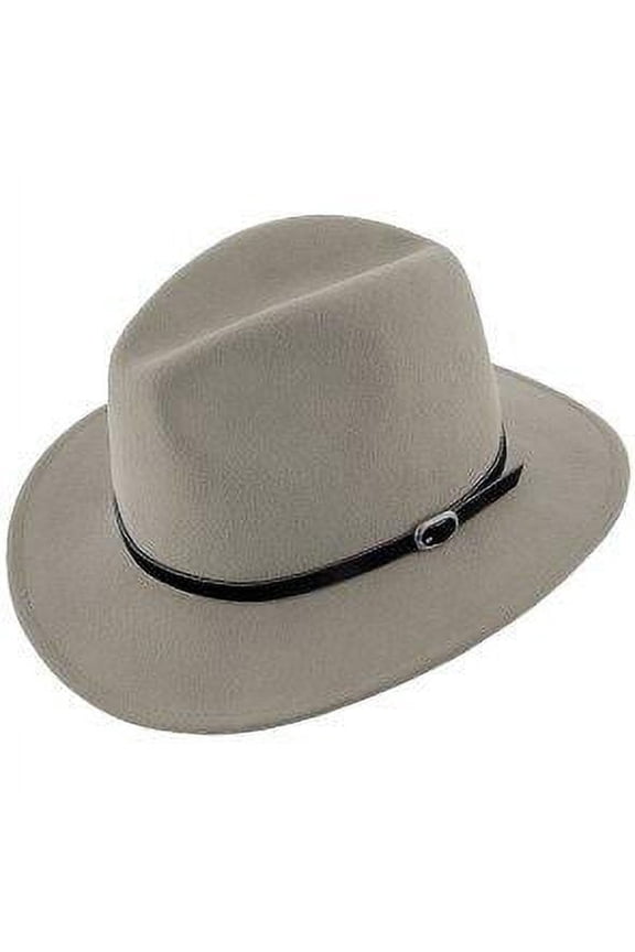 Legacy - Walrus Hats Grey Wool Felt Fedora Hat - H7002
