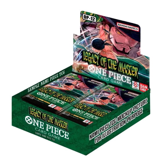 Legacy of The Master [OP-12] One Piece TCG Bandai Booster Box