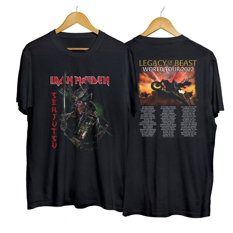 Iron maiden legacy of the beast tour t shirt sale