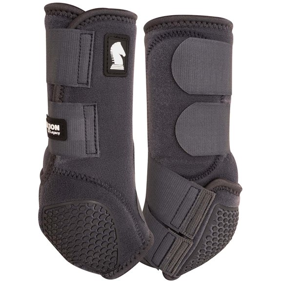 Legacy2 Flexion Boots, Fronts Colors: Charcoal Size: Small