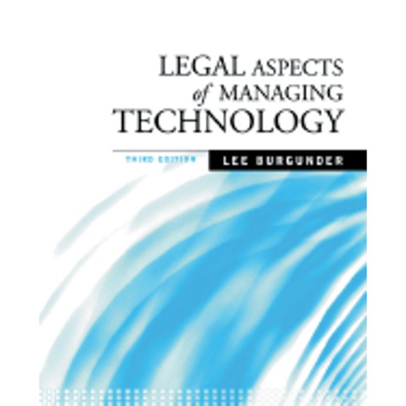Pre-Owned Legal Aspects of Managing Technology