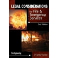 thumbnail image 1 of Pre-Owned Legal Considerations for Fire & Emergency Services (Paperback) 1593703473 9781593703479, 1 of 1