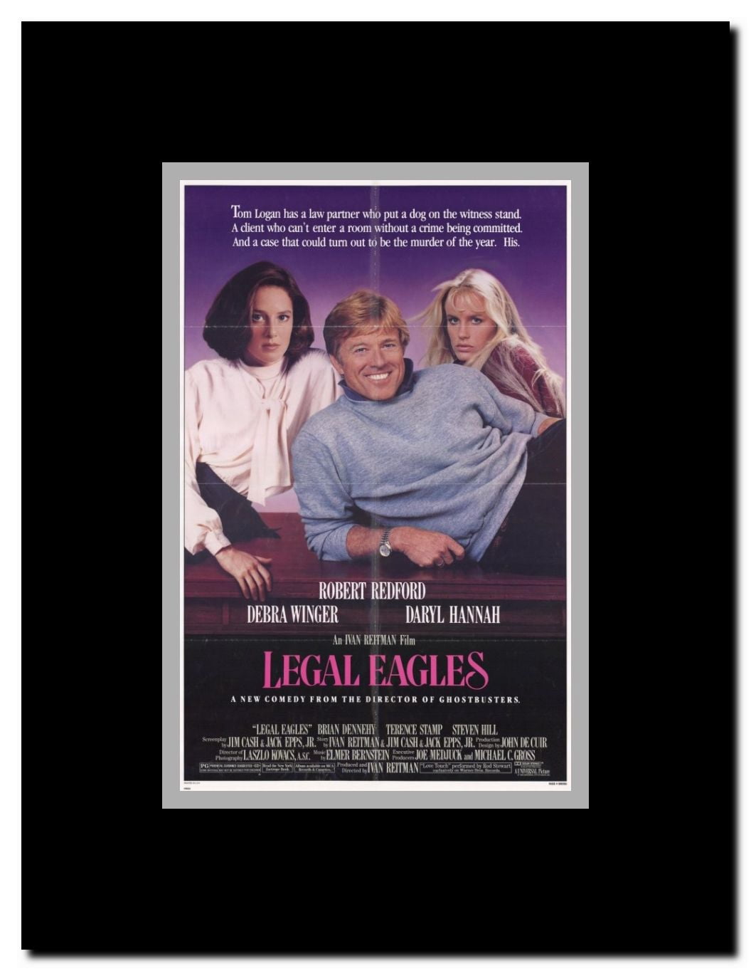 Legal Eagles Framed Movie Poster