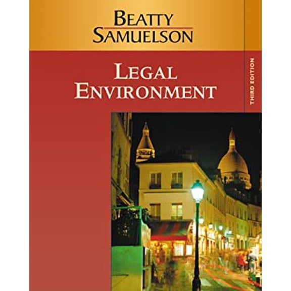 Pre-Owned Legal Environment (Hardcover) 9780324537116