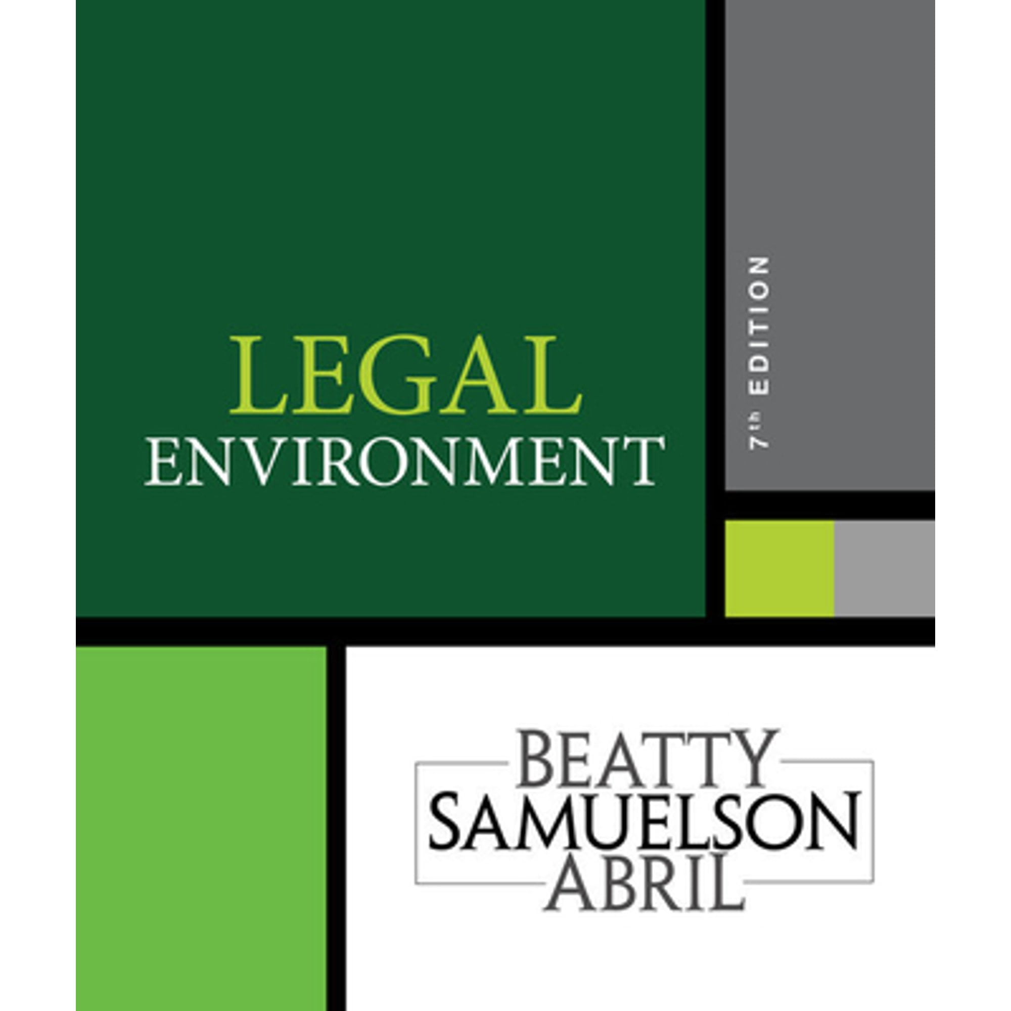 Pre-Owned Legal Environment (Hardcover) 1337390461 9781337390460