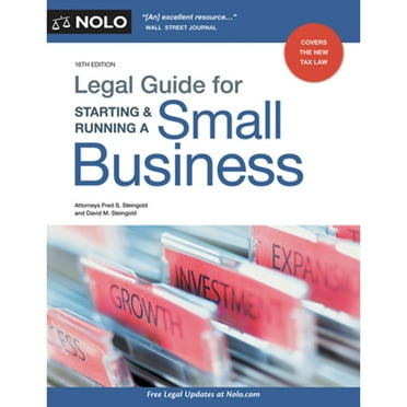 Pre-Owned Legal Guide for Starting & Running a Small Business (Paperback) 1413326137 9781413326130