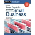 thumbnail image 1 of Pre-Owned Legal Guide for Starting & Running a Small Business (Paperback) 1413326137 9781413326130, 1 of 1