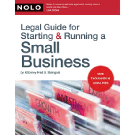 Legal Guide for Starting & Running a Small Business (Paperback) by Fred Steingold