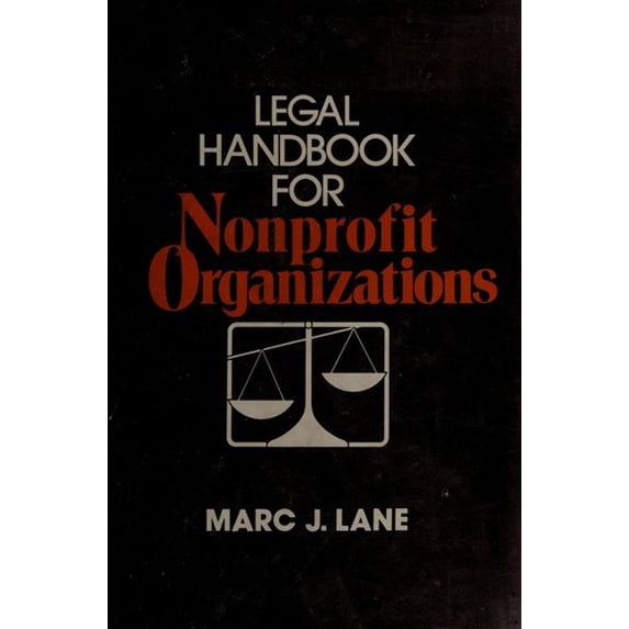 Pre-Owned Legal Handbook for Nonprofit Organizations (Hardcover) 0814456340 9780814456347