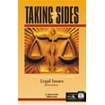 thumbnail image 1 of Pre-Owned Taking Sides: Clashing Views on Controversial Legal Issues (Taking Sides) (Paperback) 0072480408 9780072480405, 1 of 1