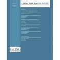 thumbnail image 1 of Legal Issues Journal Legal Issues Journal 4(2), Book 3, (Paperback), 1 of 1