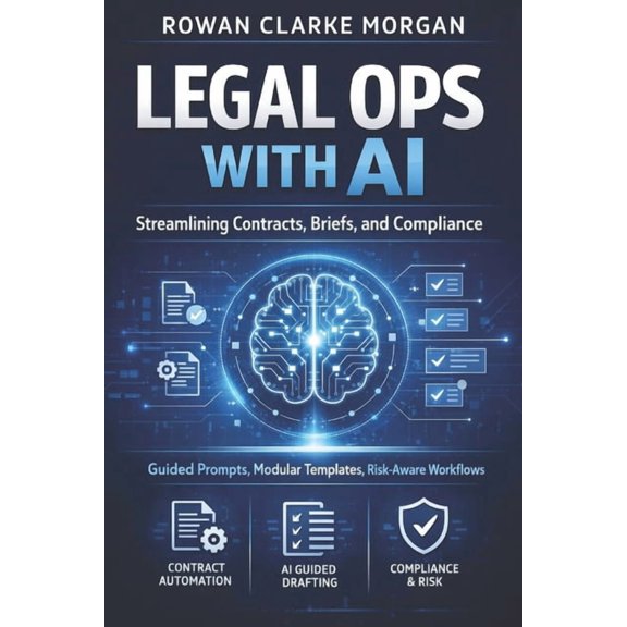 Legal Ops with AI: A Comprehensive Guide: Streamlining Contracts, Briefs, and Compliance through Guided Prompts, Modular, (Paperback)