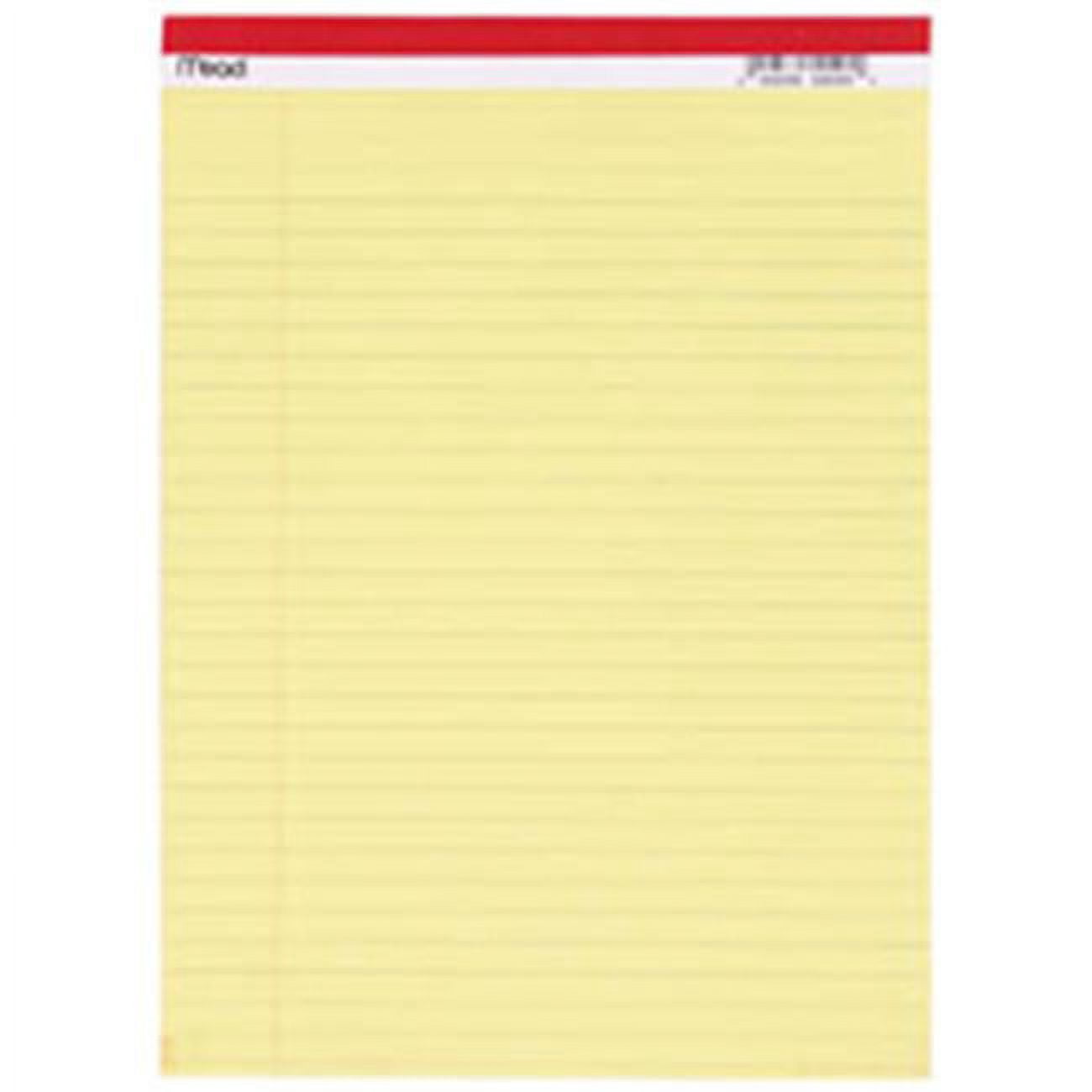 Legal Pad 8.5X11.75 50 Ct Canary