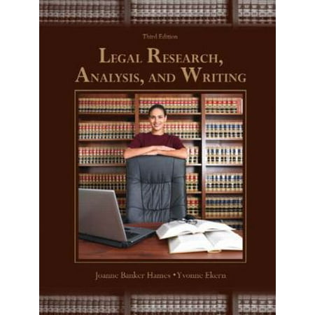 Pre-Owned Legal Research, Analysis, and Writing (Paperback) 013159480X 9780131594807
