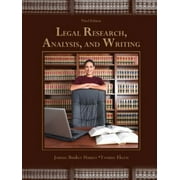 Pre-Owned Legal Research, Analysis, and Writing (Paperback) 013159480X 9780131594807