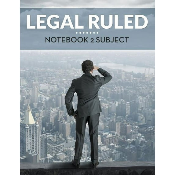 Legal Ruled Notebook 2 Subject (Paperback)
