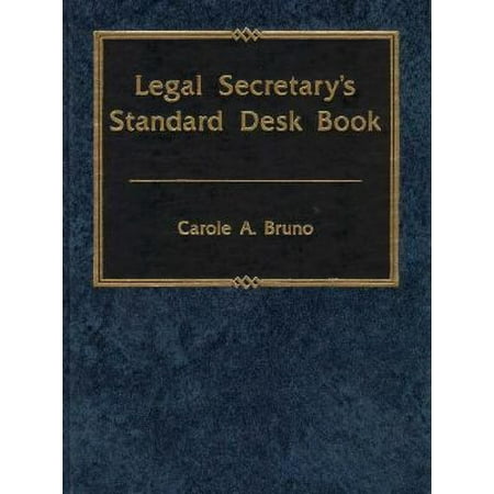 Pre-Owned Legal Secretary's Standard Desk Book (Hardcover) 0135293979 9780135293973