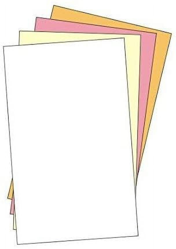 Legal Size 8-1/2 x 14" 4 Part NCR Reverse Carbonless Paper, Item # 5917