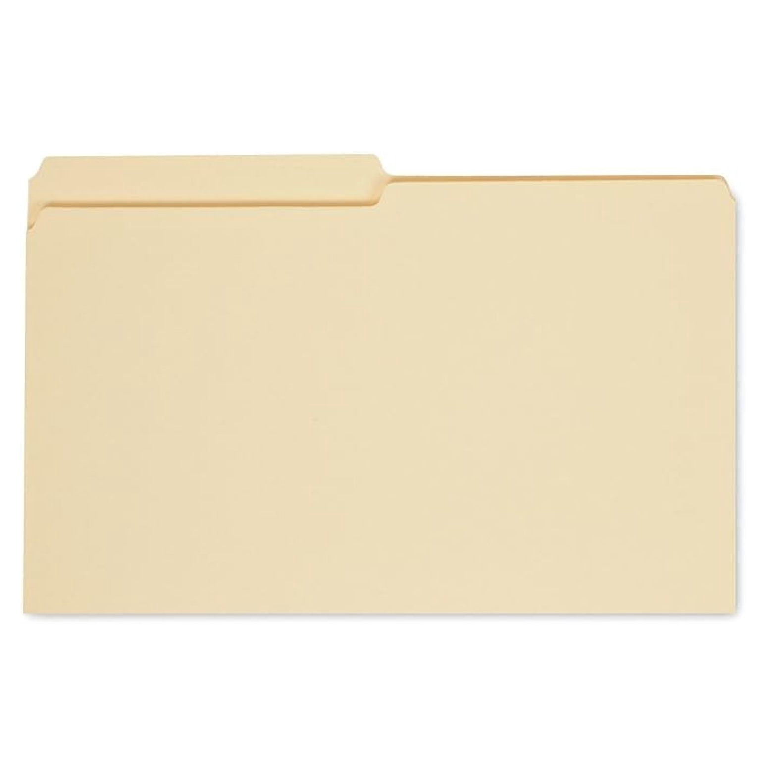 Legal Size File Folders - Manila, 1/2 Cut Tabs, 11-Point, Assorted ...
