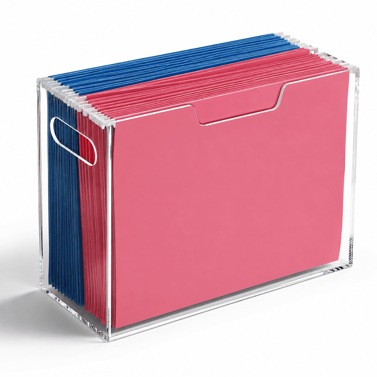 File Organizer Container Legal Size File Organizer with Handles, 1 Pack, Desk Office School ...