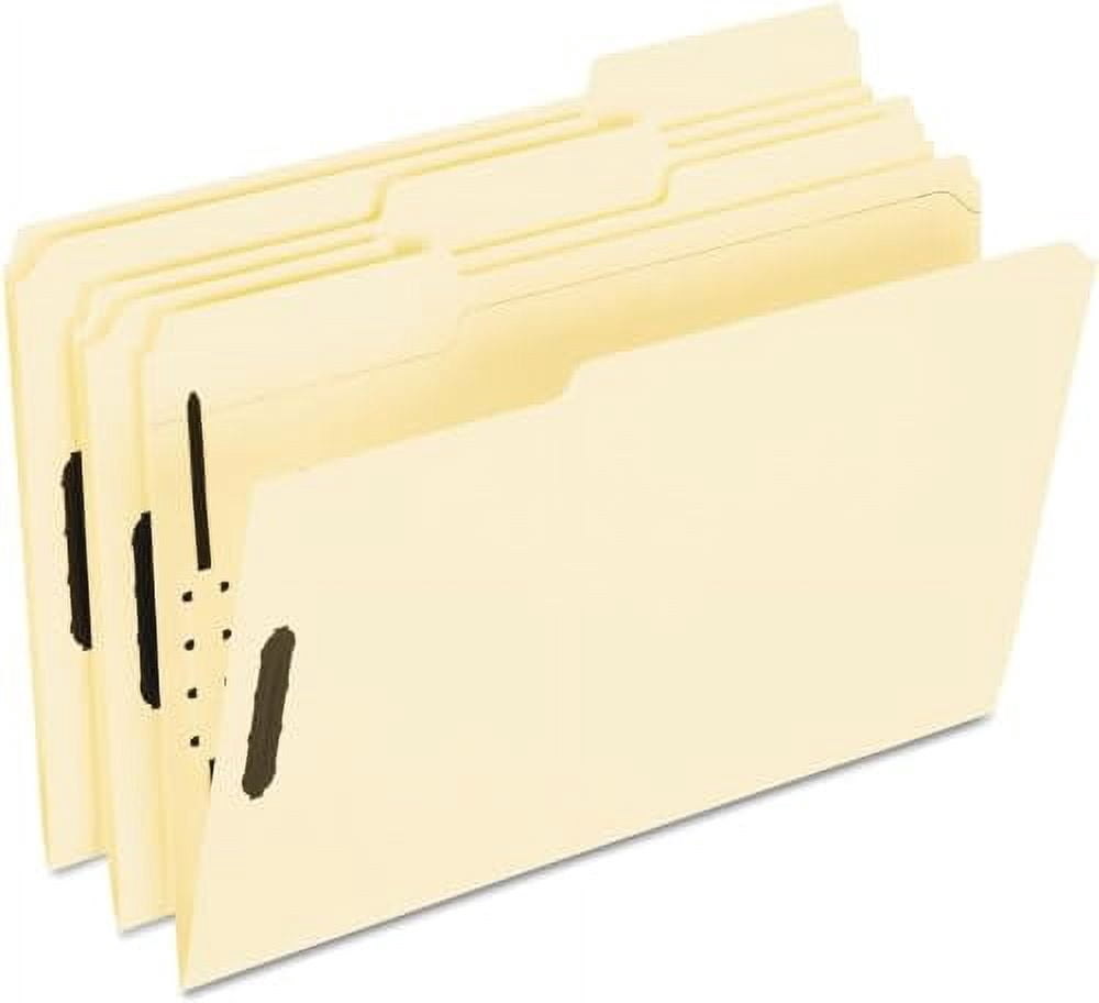 Legal Size Plexon Fastener Folders, 2 Embedded Fasteners, Reinforced 1/ ...